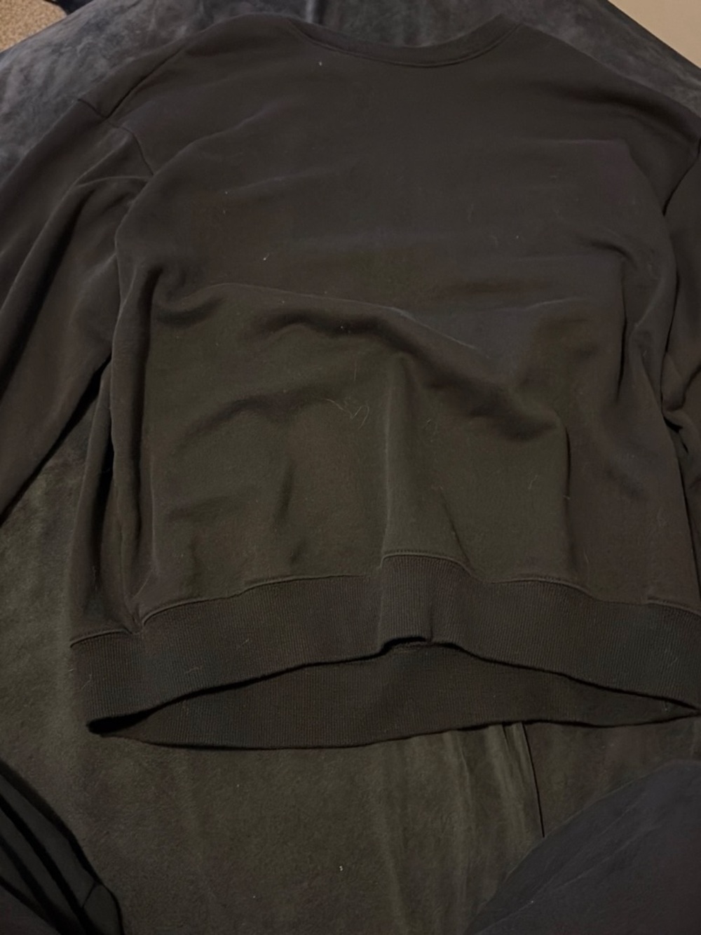 H&M Men's Black Crewneck Sweatshirt